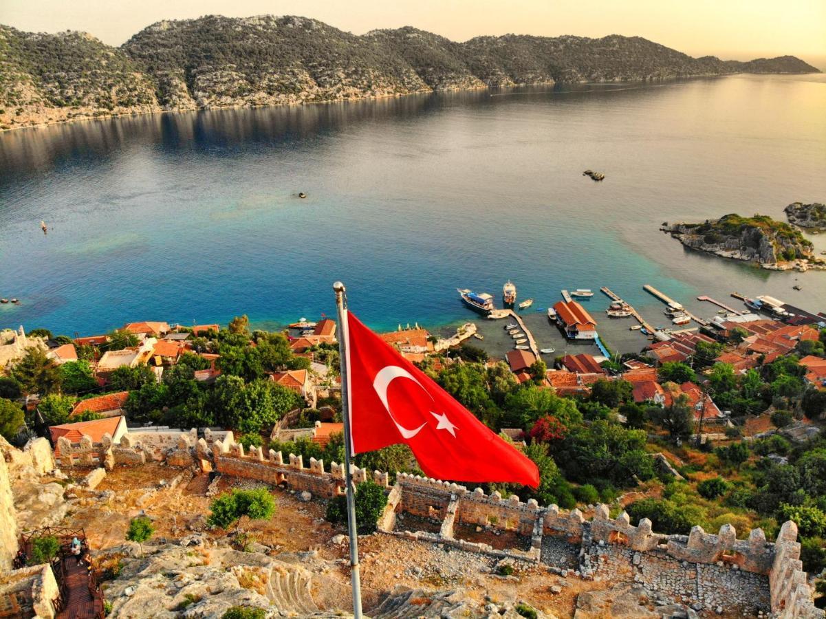 Istlada Tas Ev Apart - Kekova View Kapakli Екстер'єр фото